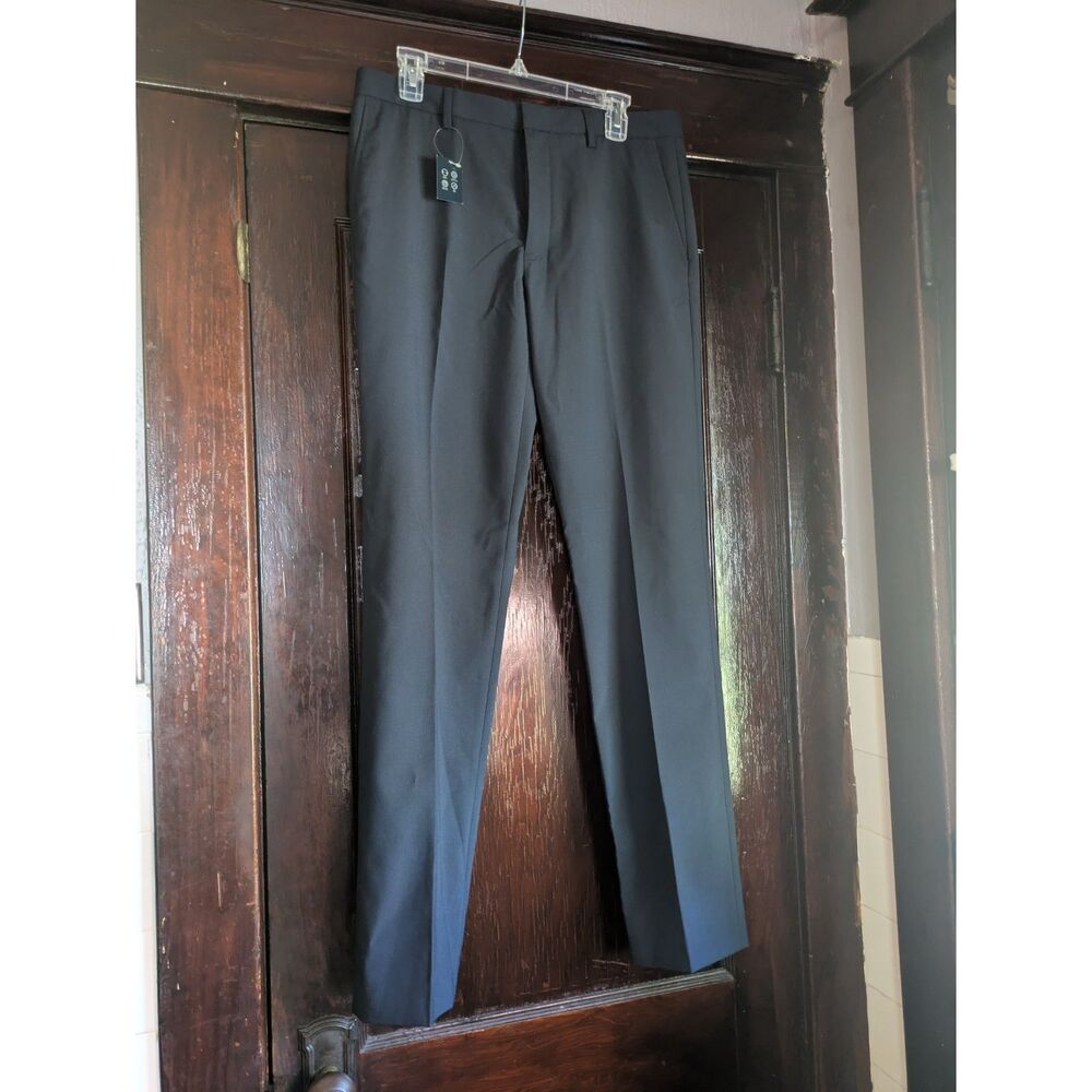 J. Crew Four Season Stretch Wool Navy Thompson Dress Pants - 32 x 34 NWT